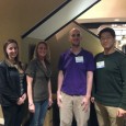 PTA students attend the American Physical Therapy Association of MA’s annual meeting in Framingham, MA. Pictured L to R:  Carolyn Cwalinski, Stephanie Preve, Hollie Neild, Alex Casey and Peter Zhao