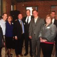 On Thursday, March 24, 2016, prominent leaders within the American Physical Therapy Association of MA (APTAMA) attended a fundraiser for Governor Baker (5th from L). Adjunct faculty member Matt Penney, PT, DPT, SCS, ATC (3rd from R), was one of the attendees advocating on behalf of our profession and patients.
