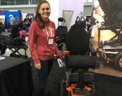 Erin Kaye ('17) at the 2016 Abilities Expo in Boston